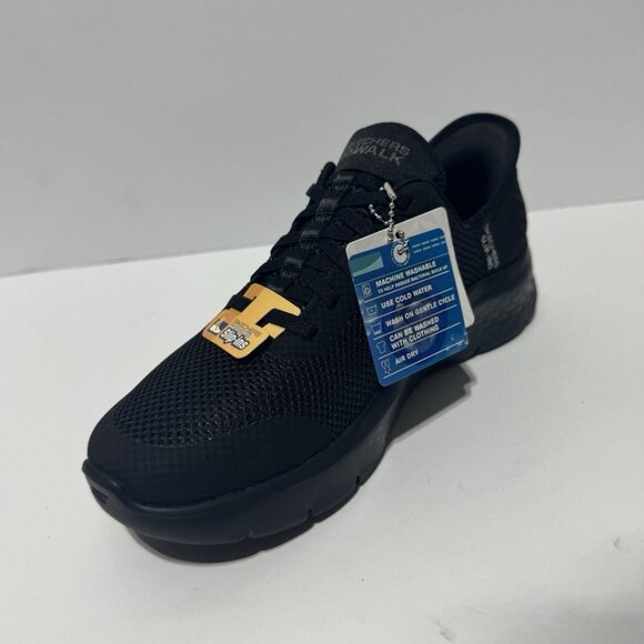 Skechers Womens Go Walk Flex Grand Entry Sneaker Black Size 7 M - Picture 2 of 6